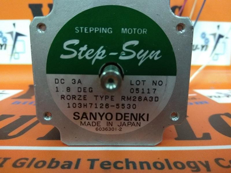 SANYO DENKI 103H7126-5530 Stepping Motor - PLC DCS SERVO SANYO DENKI 103H7126-5530 Stepping Motor - PLC DCS SERVO